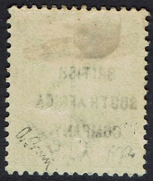 RHODESIA 1896 OVERPRINTED CAPE HOPE 1/- 