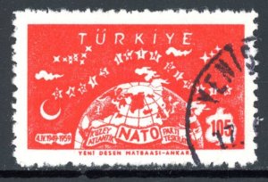 Turkey 1436 U 1959 105k red