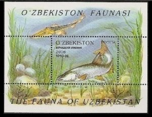 2006 Uzbekistan 625/B42 Sea fauna