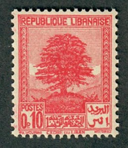 Lebanon #137 Mint Hinged single