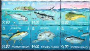 2007	Pitcairn	fish marine life MNH	285