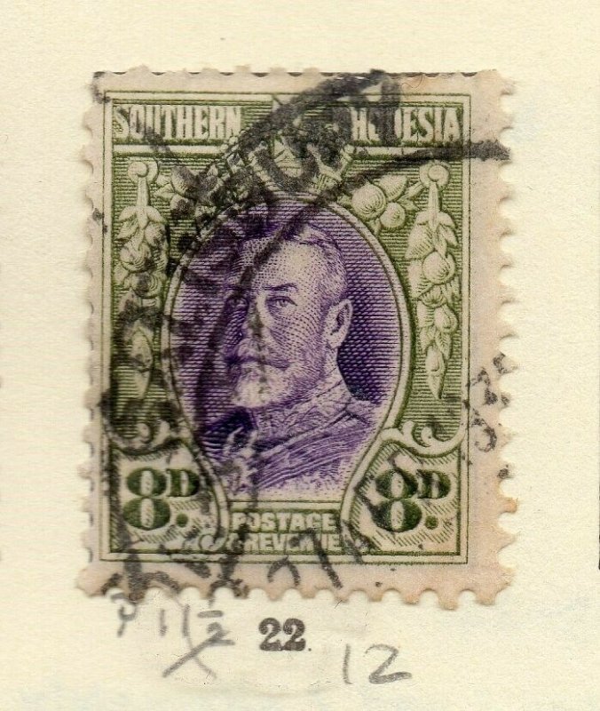 Southern Rhodesia 1930s Early Issue Fine Used 8d. NW-170466