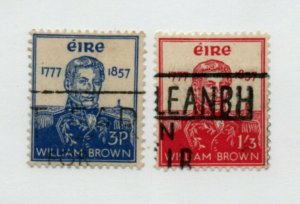 Ireland - SG# 168 & 169 Used     -      Lot 0122110