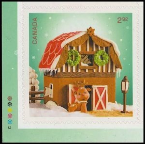 CHRISTMAS = GINGERBREAD HOUSE = $2.92 rate Cut with SNOWFLAKE Ink ID Canada 2024