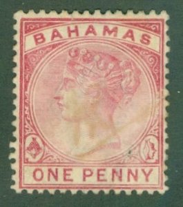 BAHAMAS 27 USED  SCV $3.25 BIN $1.25