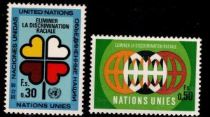 United Nations UN  Geneva Scott 19-20 MNH** Discriminatio...