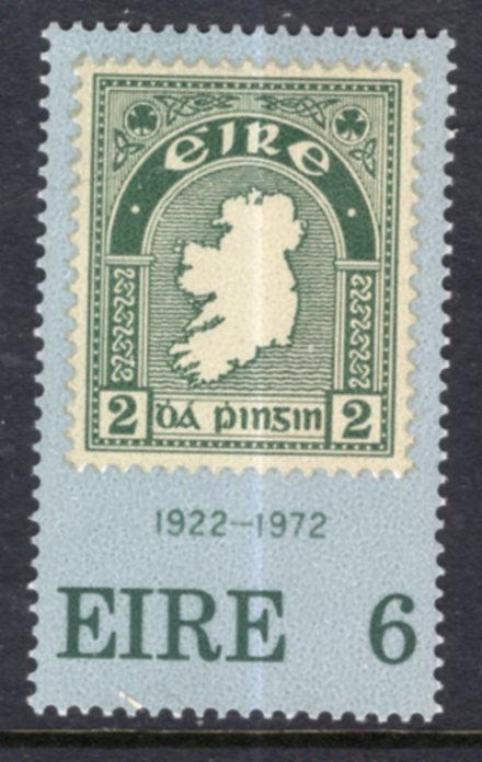 Ireland 326 Stamp on Stamp MNH VF
