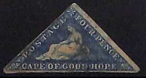 ZA0043c - CAPE of GOOD HOPE   - STAMP - SG #  19 - USED