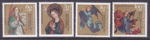 Germany B720-23 MNH 1991 Christmas Full Setg of 4 Very Fine