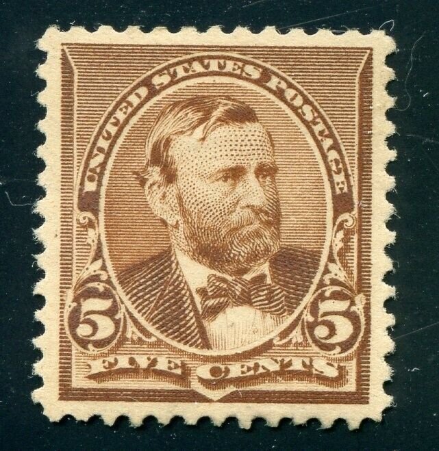 US SCOTT #223 MINT-XF-OG-HINGED GRADED 90 W/ PSE CERT SMQ $175 (5/11/23 GP)