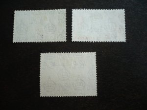 Stamps - Nigeria - Scott# 88-89,91 - Used Part Set of 3 Stamps