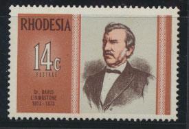 Rhodesia SG 480 MNH David Livingstone
