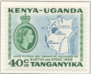 1958 KENYA AND TANGANYIKA 40cMH* Stamp A30P4F40653-