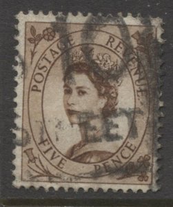 STAMP STATION PERTH GB #324 QEII Definitive  Used 1956