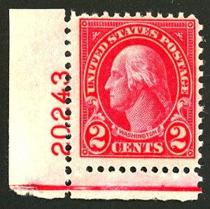 U.S. #634 MINT OG NH