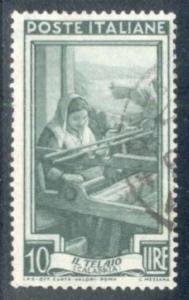 Italy ~ #554 ~ Weaving ~ Used