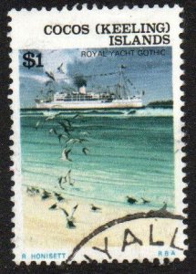 Cocos Islands Sc #31 Used