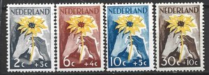 COLLECTION LOT 15649 NETHERLANDS #B199-202 MH 1949 CV+$10