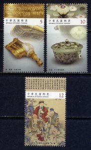 CHINA TAIWAN Sc#4274-6 2015 Art Treasure MNH