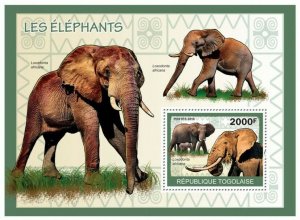 Togo 2010 MNH - Elephants. YT 380, Mi 3483/BL507