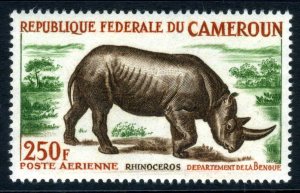 French Cameroun (Bengue) 1964 250F Rhinoceros Airmail Scott # C51 MNH B799