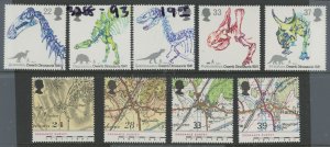 Great Britain #1387-1395  Multiple