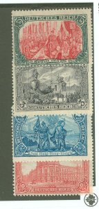 Germany #92-5 Mint (NH) Single (Complete Set)