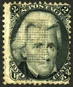 U.S. #85B USED LIGHT CANCEL