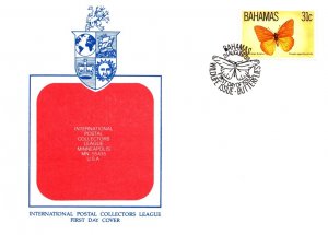 Bahamas, Worldwide First Day Cover, Butterflies