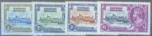 NORTHERN RHODESIA 1935 SILVER JUBILEE SET SG18/21 FINE MINT