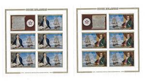 Cook Islands 1976 American Revloution Sheet MNH C2