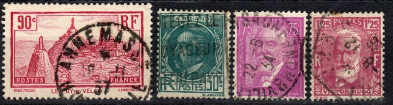 France #290-93  F-VF Used CV $13.25 (X5233)