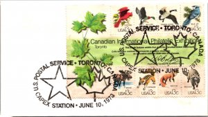 United States, Foreign Destinations, United States First Day Cover, Canada, A...