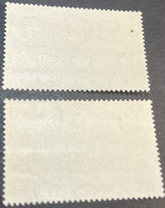 BRUNEI # 124-125-MINT NEVER/HINGED---COMPLETE SET---1966