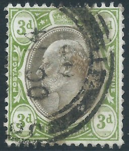 Transvaal, Sc #256, 3d Used