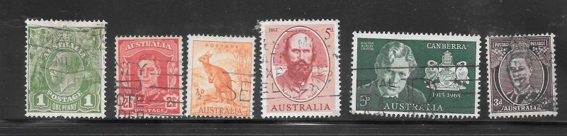 Australia #Z16 Used Mixture 10 Cent Collection / Lot