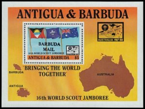 Barbuda - Scott 986 - Mint-Never-Hinged - Souvenir Sheet