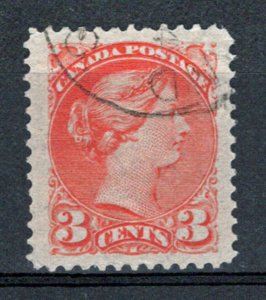Canada - Queen Victoria 3 Cent - Good Condition # 41 Used