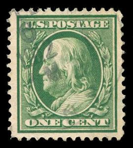 momen: US Stamps #374 Used XF