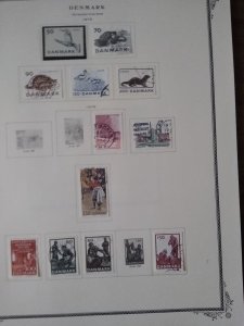 collection on pages Denmark 1975-80 CV $52