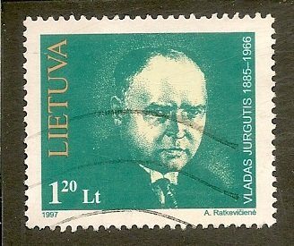 Lithuania   Scott 562   Famous Lithuanian    Used