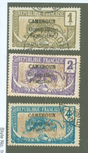 Cameroun #130-132  Multiple