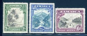 Jamaica 106-108, Hinged