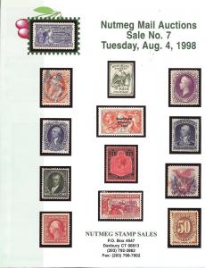 Nutmeg Stamp Sales - United States Stamps and Postal Hist...