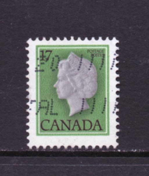 Scott #  789  used  sheet  single