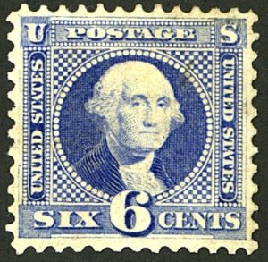 U.S. #115 MINT OG HR CENTER THIN