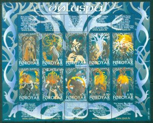 Faroe Is 2003 The Prophecy of the Seeress - Vøluspá MS MUH