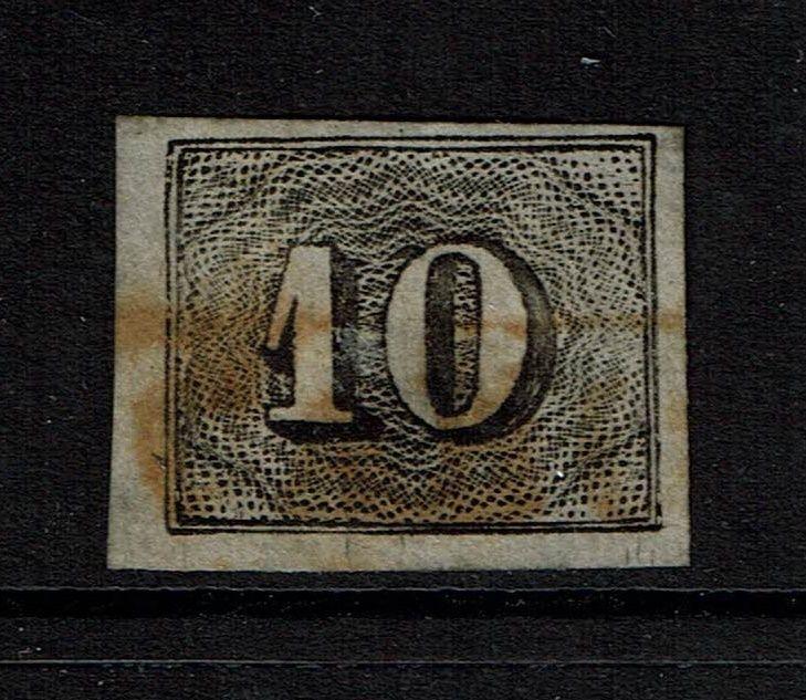 Brazil SC# 21, Used, Shallow Center Thin - Lot 070417