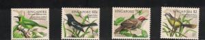 Singapore 834 - 837 - Birds. Set Of 4. MNH OG.    #02 SING834