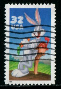 3137a US 32c Bugs Bunny SA, used